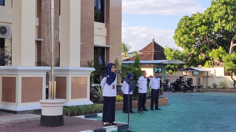 1 Apel Pagi Rutin Pengadilan Agama Selong Kelas IB