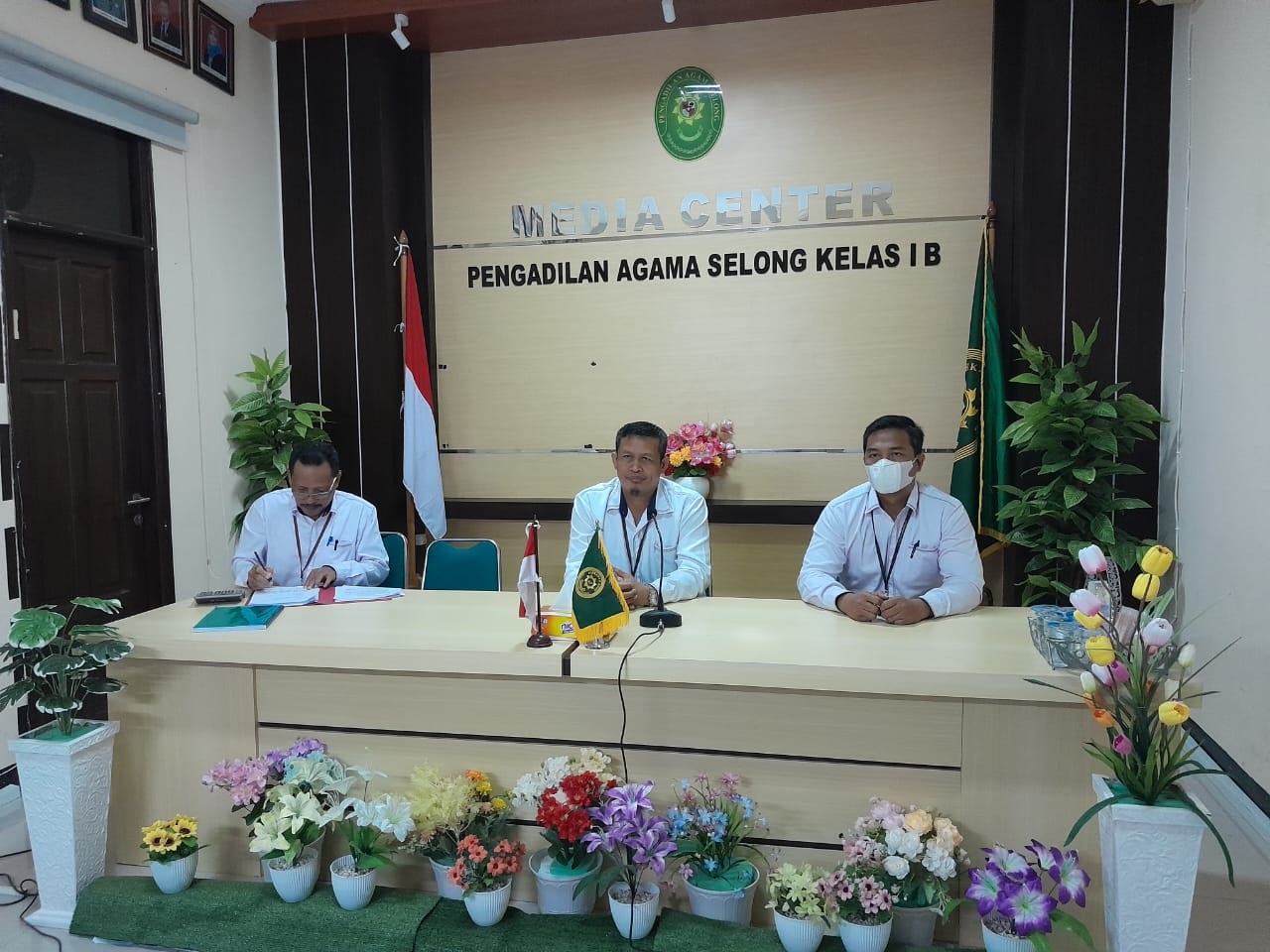 1 PA Selong Menghadiri Acara Penandatanganan Nota Kesepahaman