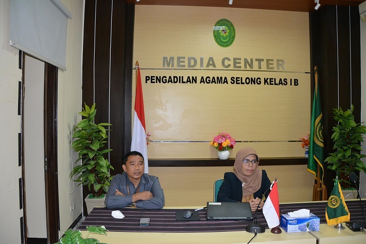 1 PA Selong Mengikuti Kuliah Umum Penerapan Perbankan Syariah