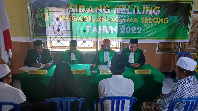 1 Sidang Isbat Nikah Pengadilan Agama Selong di Desa Mamben Baru