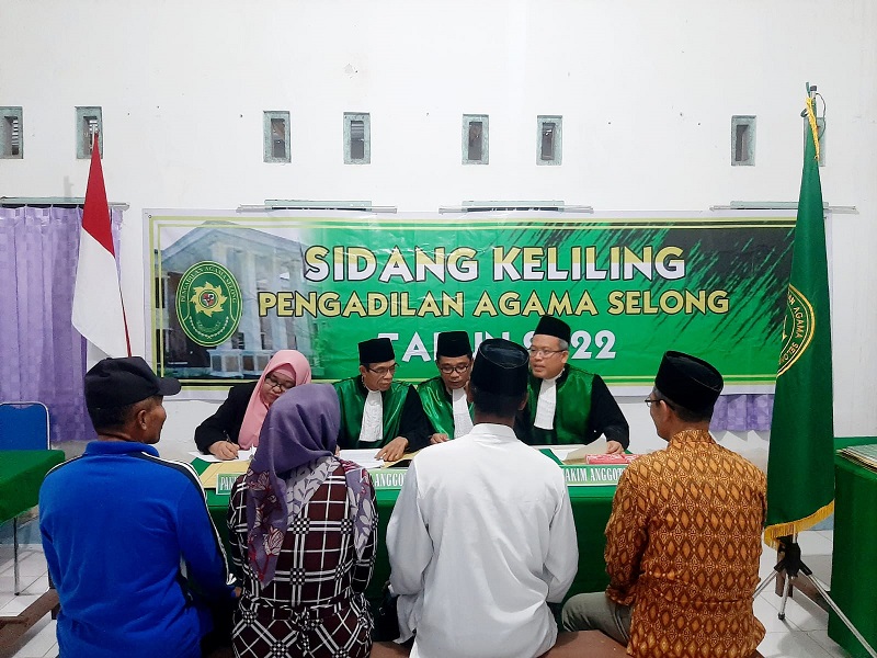 1 Sidang Isbat Nikah Pengadilan Agama Selong di Desa Moyot