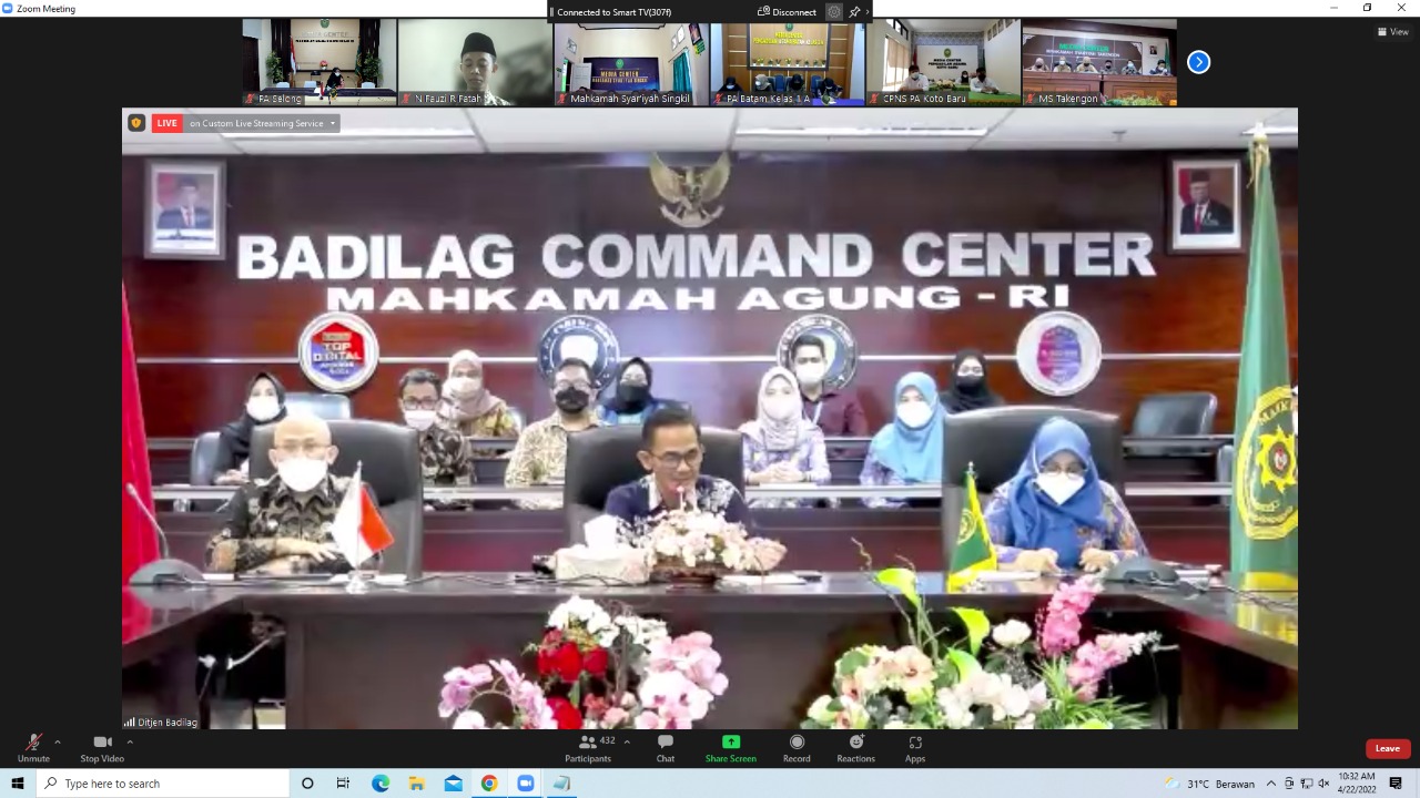 2 CPNS Pengadilan Agama Selong Mengikuti Orientasi Calon Pegawai Negeri Sipil CPNS