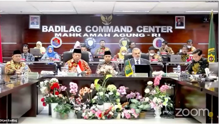 2 PA Selong Mengikuti Kuliah Umum Penerapan Perbankan Syariah