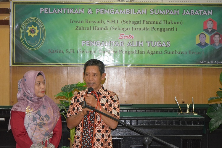 4 Pelantikan dan Pengucapan Sumpah Jabatan Panitera Muda Hukum